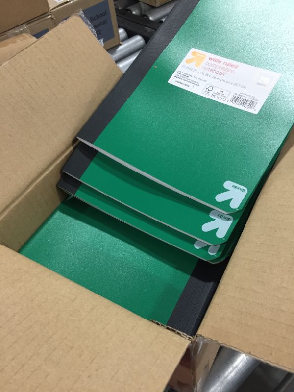 Photo 1 of 24 PACK - GREEN NOTEBOOKS 