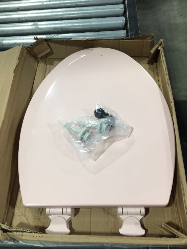 Photo 2 of Bemis 1500EC 063 Toilet Seat with Easy Clean and Change Hinges