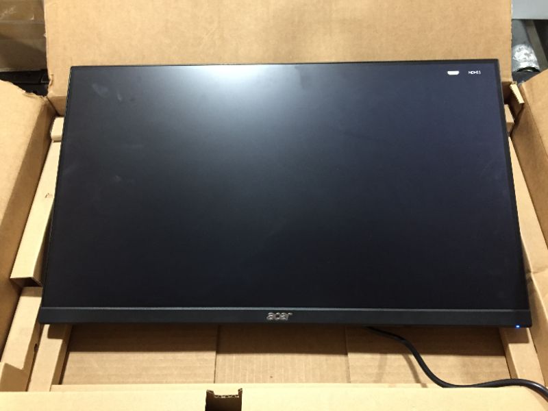 Photo 2 of Acer Nitro VG240Y bmiix 23.8" Full HD (1920 x 1080) IPS Monitor with AMD Radeon FREESYNC Technology - 1ms VRB 75Hz Refresh (2 x HDMI Ports and 1 x VGA)