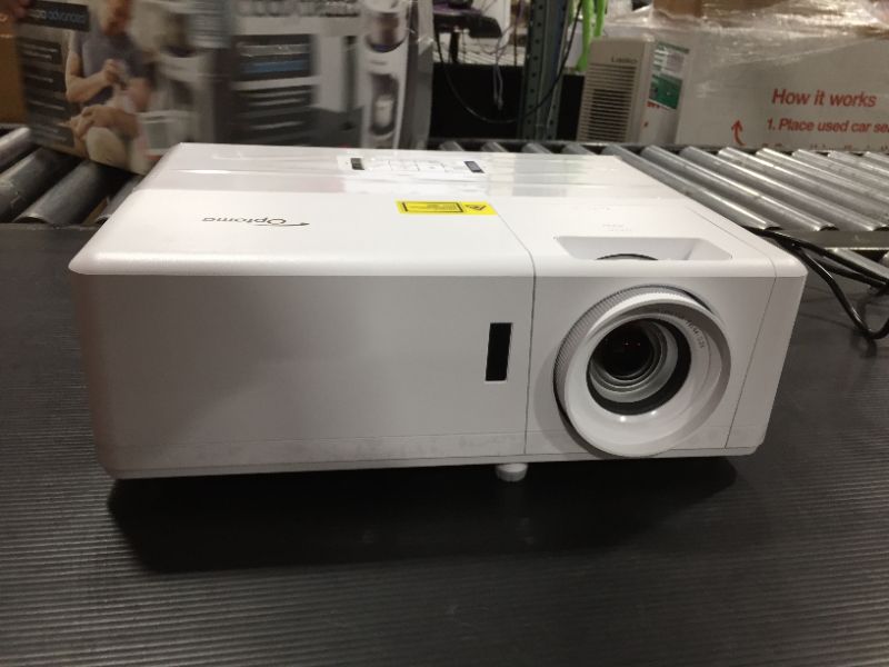 Photo 2 of Optoma HZ39HDR Laser Home Theater Projector with HDR 4K Input 4000 lumens Lamp-Free Reliable Operation 30