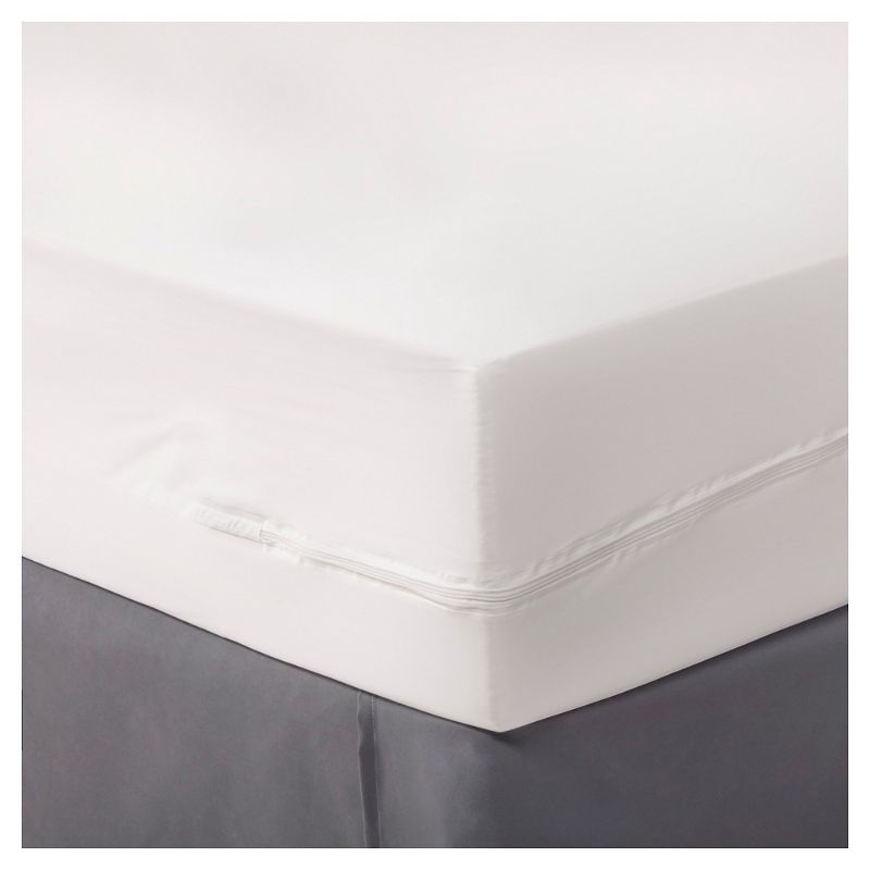 Photo 1 of 2 PACK - Zippered Mattress Protector White (Twin) - Room Essentials
