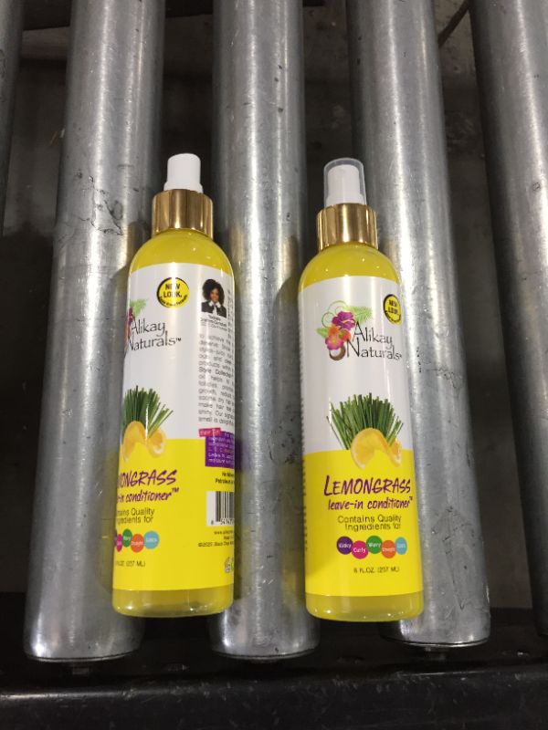 Photo 1 of 2 PACK - Alikay Naturals Lemongrass Leave in Conditioner - 8.0 OZ
