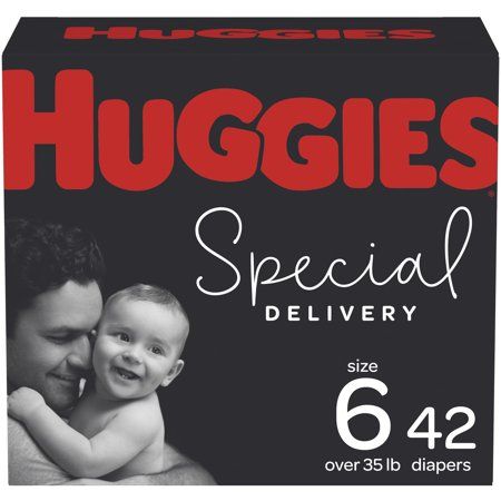 Photo 1 of Huggies Special Delivery Hypoallergenic Baby Diapers, Size 6 - 42 Ct
