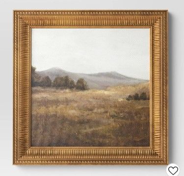 Photo 1 of 12" x 12" Prairie Land Framed Canvas Board - Threshold™

