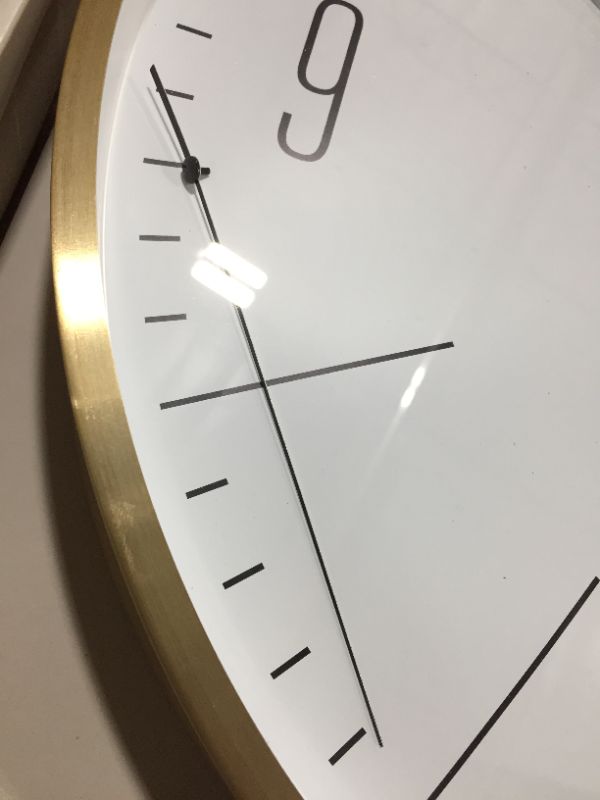 Photo 3 of 20" Brushed Brass Wall Clock - Project 62™
