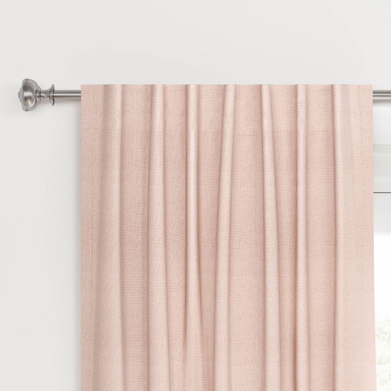 Photo 1 of 1pc 50"x63" Blackout Aruba Window Curtain Panel - Threshold™
