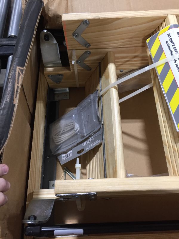 Photo 1 of Century  Elite 7.67-ft to 10.25-ft Type IAA Aluminum Attic Ladder
