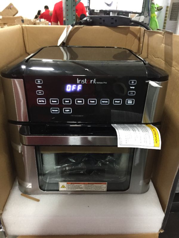 Photo 2 of Instant Vortex Pro 10 qt 9-in-1 Air Fryer Toaster Oven