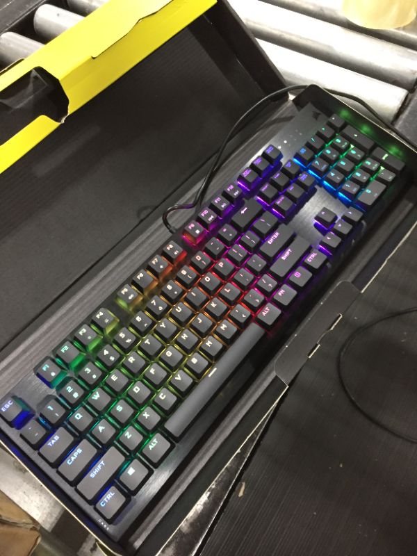 Photo 2 of CORSAIR K60 RGB PRO LOW PROFILE Mechanical Gaming Keyboard, Backlit RGB LED, CHERRY MX Low Profile SPEEDKeyswitches, Black
