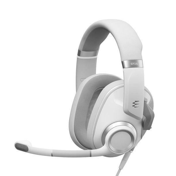 Photo 1 of EPOS Audio H6PRO Closed Acoustic Gaming Headset (Ghost White)
