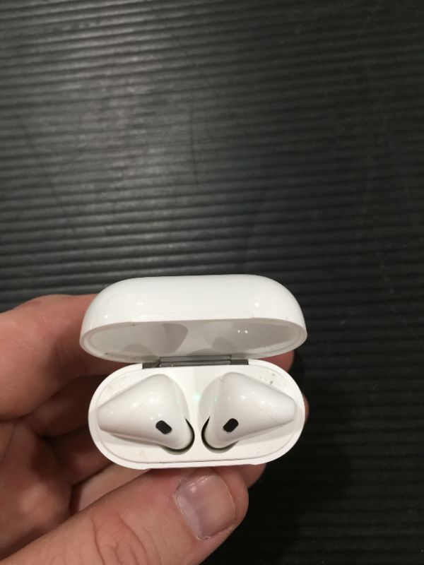 Photo 2 of Apple AirPods True Wireless Bluetooth Headphones (2nd Generation) with Charging Case

