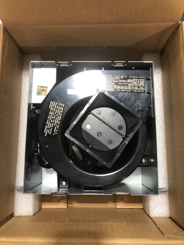 Photo 1 of 50 CFM Wall/Ceiling Mount Roomside Installation Bathroom Exhaust Fan, ENERGY STAR