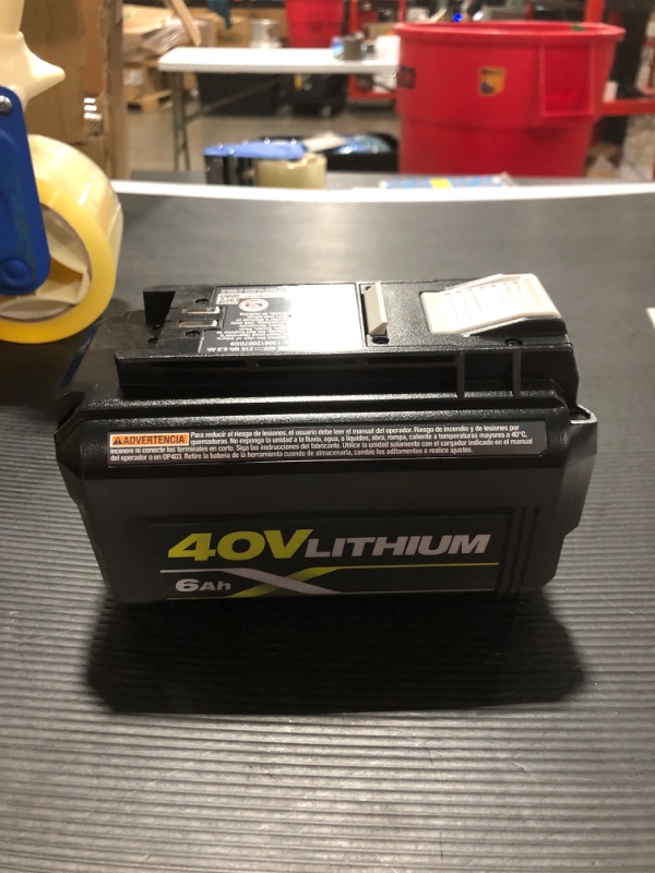 Photo 3 of 40V Lithium-Ion 6.0 Ah High Capacity Battery
