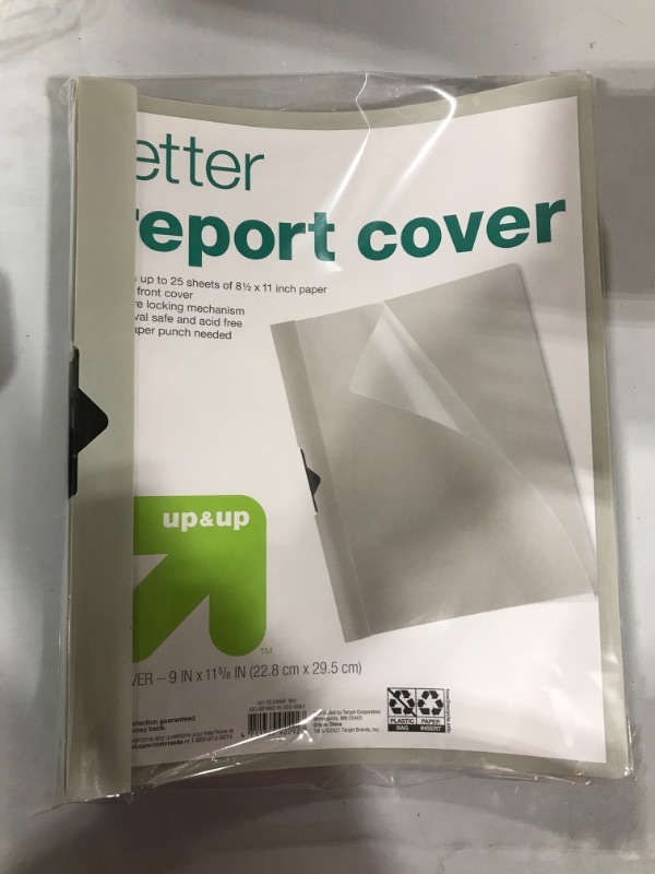 Photo 2 of Letter report cover - 12 pack