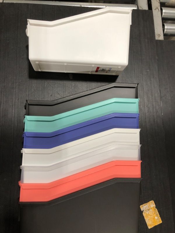 Photo 1 of (8PACK) connectable file holders multiple colors