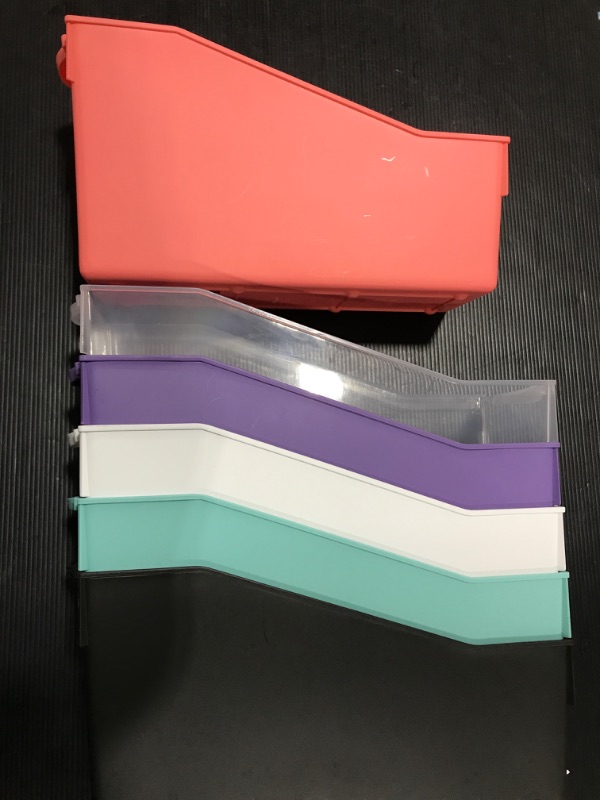 Photo 1 of (6 PACK) Connectable file holder multiple colors