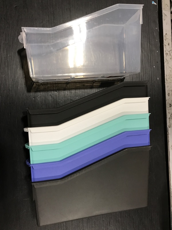 Photo 1 of (6 PACK) Connectable file holder multiple colors