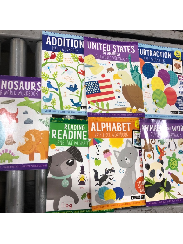 Photo 1 of (7 pack) learning books for kids