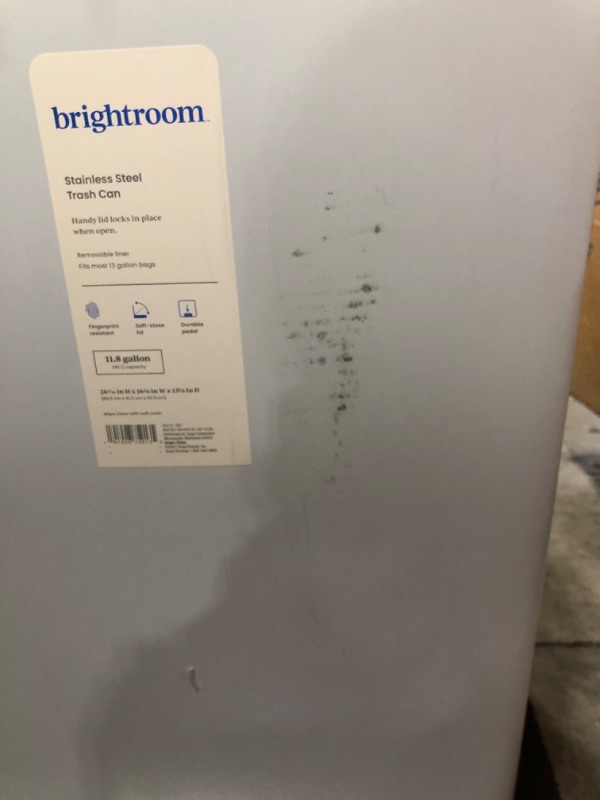 Photo 3 of 45L Rectangular Step Trash Can - Brightroom™

