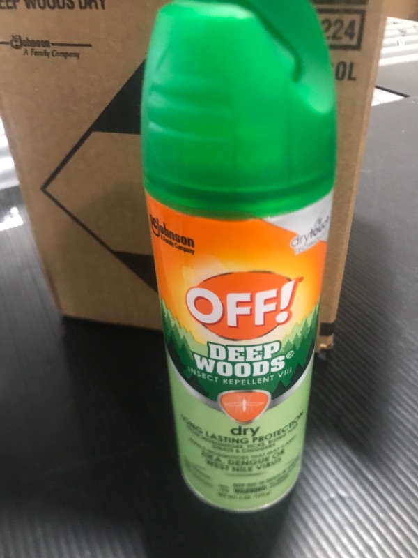 Photo 2 of (12 PACK) Off! Deep Woods 9oz Insect Repellent Aerosol Spray
