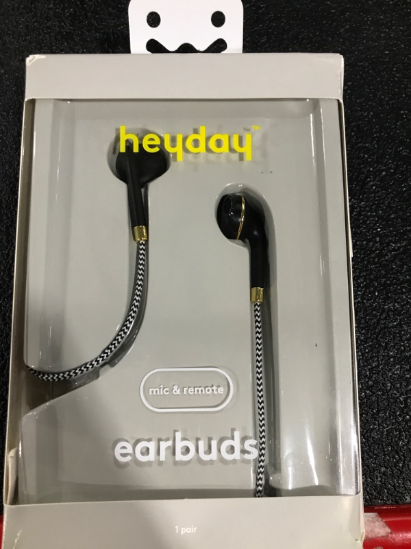 Photo 2 of heyday™ Wired In-Ear Headphones - Gold/Black