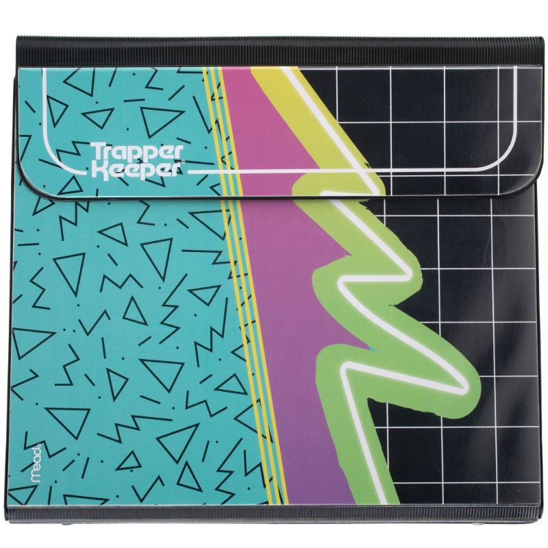 Photo 1 of Mead 1" Round Ring Trapper Keeper Binder Funky