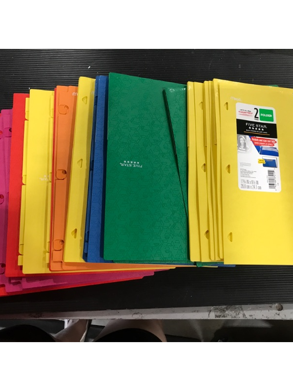 Photo 1 of 27  Five star 2 pocket folders. 