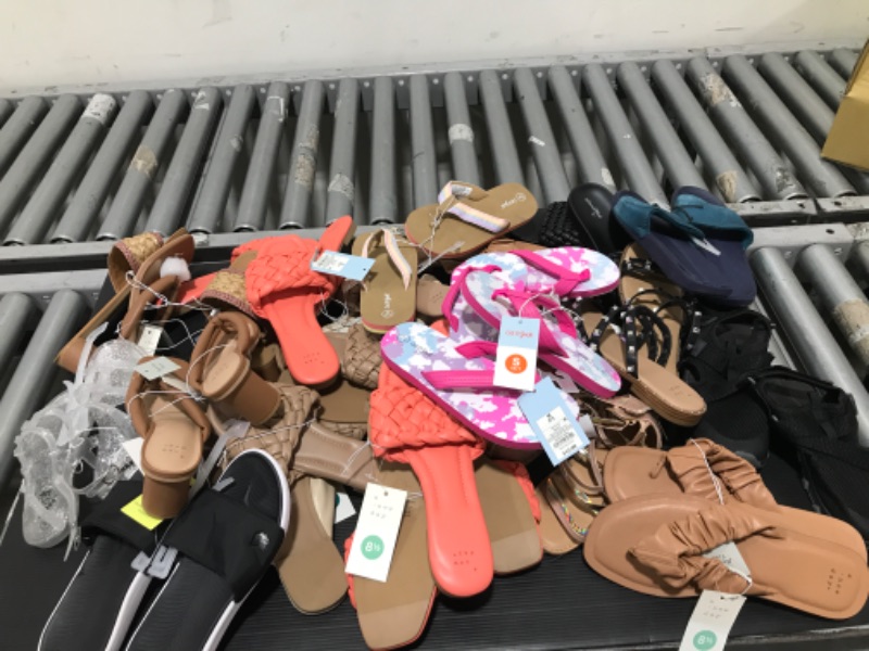 Photo 1 of BUNDLE OF TARGET KIDS/ADULTS SHOES  (SIZES VARY)