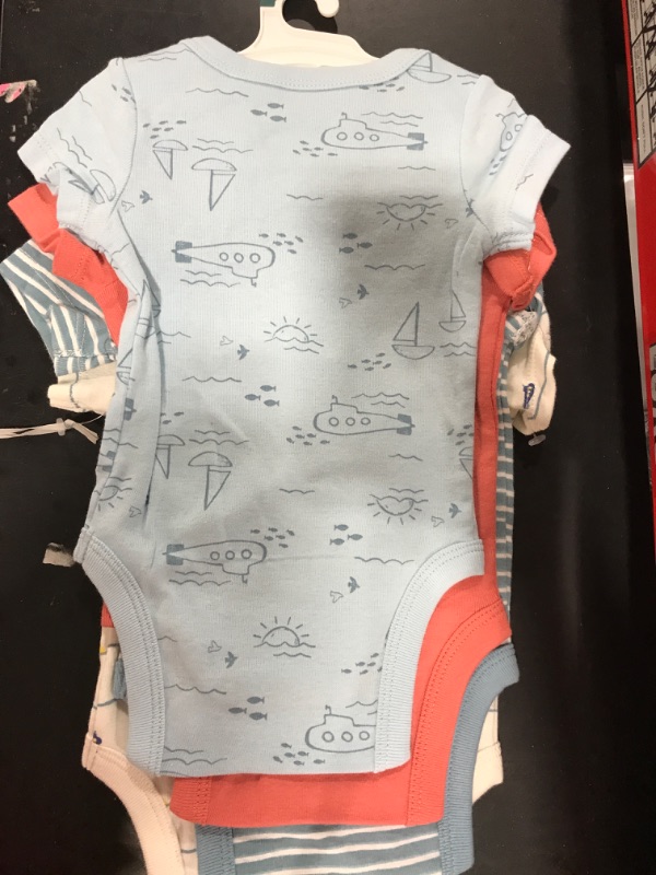 Photo 1 of 4-PACK SHORT-SLEEVE BODYSUITS  SIZE 0-3M