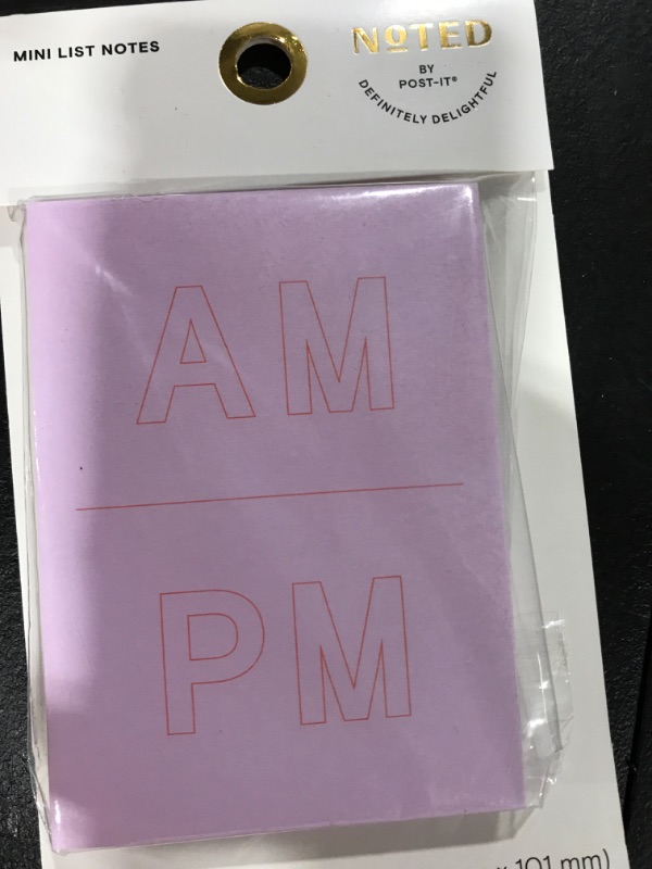 Photo 1 of AM/PM NOTEPADS  9 TOTAL