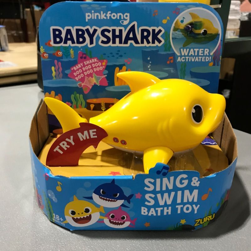 Photo 2 of Baby Shark Bath Toy - Baby Shark