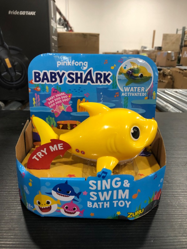 Photo 2 of Baby Shark Bath Toy - Baby Shark