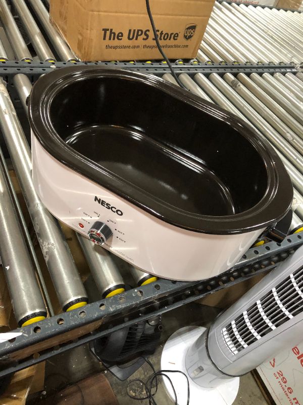 Photo 2 of Nesco MWR18-14 Roaster Oven, 18 Quart, White
