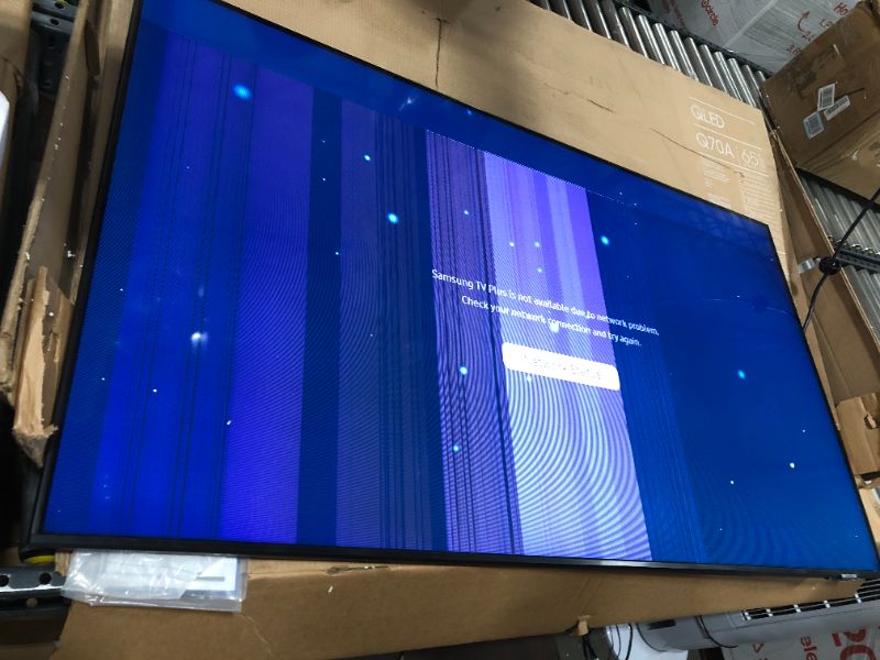 Photo 2 of SAMSUNG 65-Inch Class QLED Q70A Series - PARTS ONLY