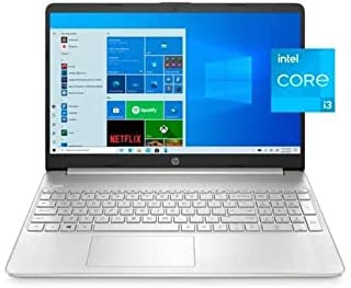 Photo 1 of HP 15.6" Laptop, 11th Gen Intel Core i3-1115G4, 8GB DDR4 RAM, 256GB SSD, HDMI, Webcam, Wi-Fi, Bluetooth, Windows 10 Home, Natural Silver, W/ MD Accessories 