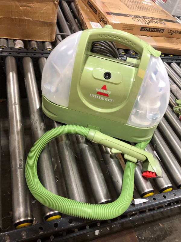 Photo 1 of Bissell Multi-Purpose Portable Carpet and Upholstery Cleaner, 1400B, Green