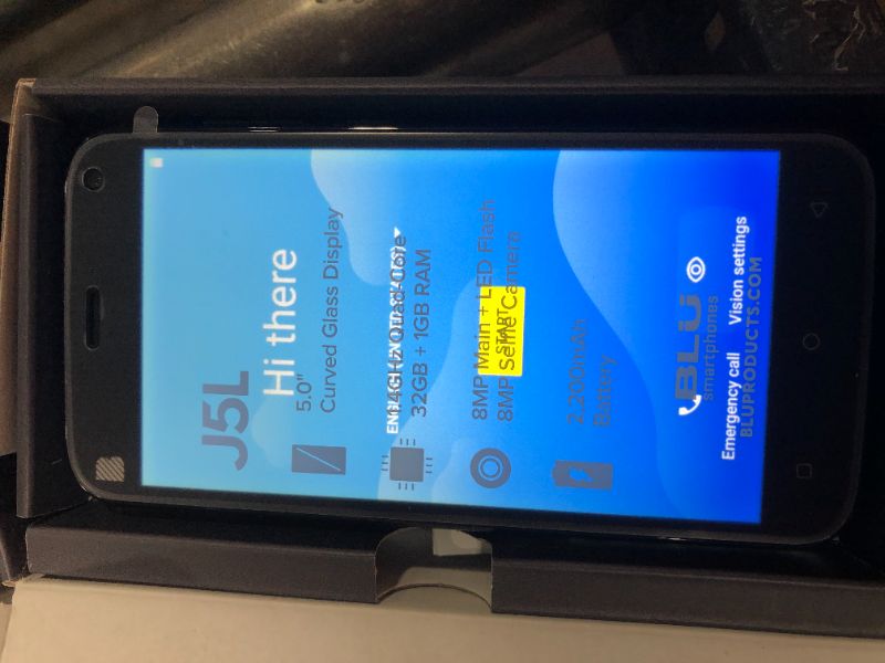 Photo 2 of Blu J5L Unlocked (32GB) GSM Smartphone - Black