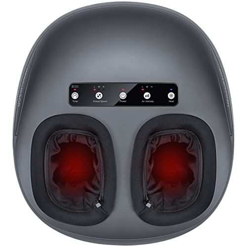 Photo 1 of Medcursor Foot Massager Machine with Heat, Shiatsu Deep Kneading Massage, Multi-Level Settings