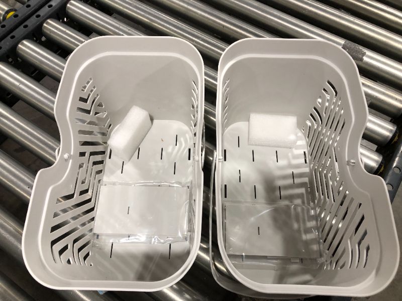 Photo 1 of 2 PACK SHOWER CADDY BASKET WITH INCLUDED DIVIDER TABS