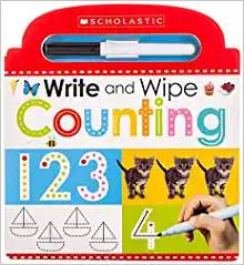 Photo 1 of BOX OF Write and Wipe Counting: Scholastic Early Learners (Write and Wipe) Board book – Illustrated, August 30, 2016
