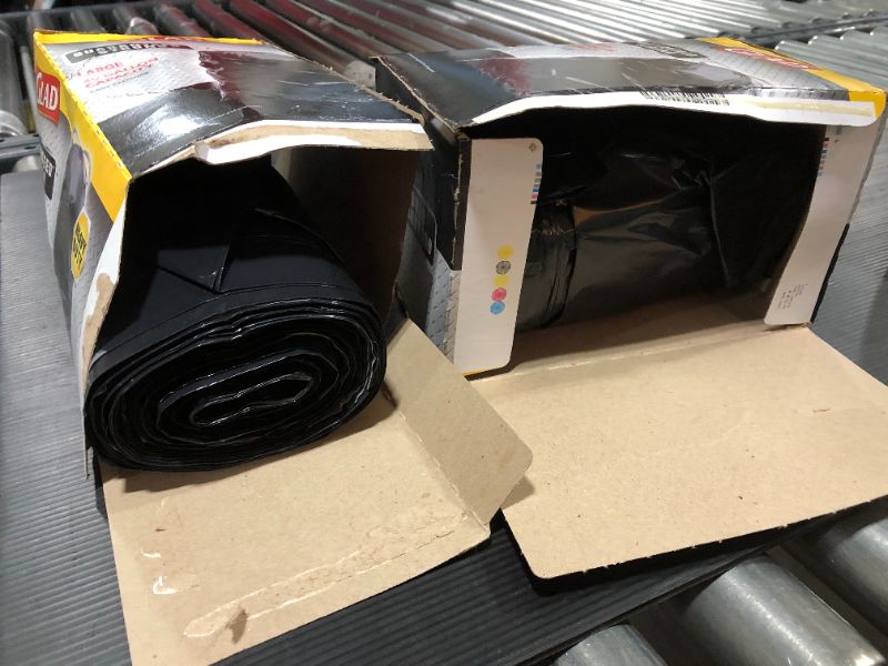 Photo 1 of 2 BOXES Glad Heavy Duty Outdoor Trash Bags - 40ct/30 Gallon

