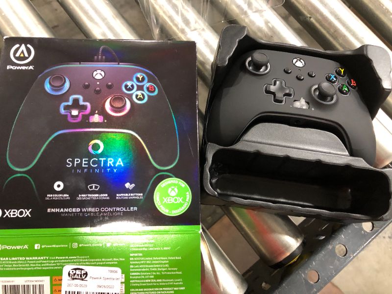 Photo 2 of PowerA Spectra Infinity Enhanced Wired Controller for Xbox Series X|S/Xbox One

