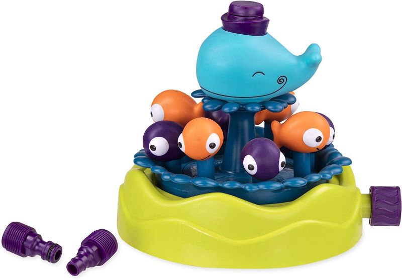 Photo 1 of B. toys by Battat B. Toys – Whirly Whale Sprinkler – Summer & Water Toys for Kids – 2 Years +
