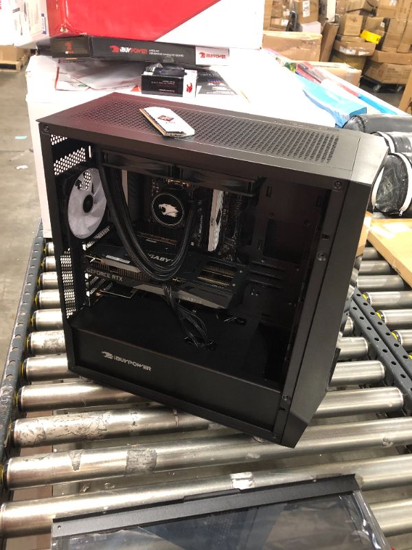Photo 1 of iBUYPOWER Pro Gaming PC Computer Desktop SlateMR 236i (Intel i5-12600KF 3.7GHz, GeForce RTX 3060 12GB, 16GB DDR4 RGB RAM, 500 GB NVMe SSD + 1 TB HDD, WiFi Ready, Windows 11 Home)
