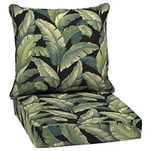 Photo 1 of Arden Selections Outdoor Deep Seating Cushion Set 24 x 24 Onyx Cebu
