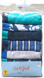 Photo 1 of Cat & Jack New Boy's Size Large (12/14) 7 Pack 100% Cotton Brief
