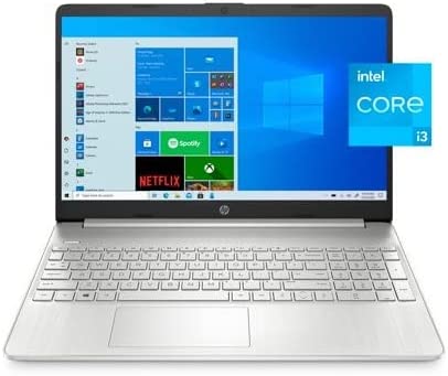 Photo 1 of HP 15-dy2091wm Laptop - 11th Gen Intel Core i3-1115G4, 8GB RAM, 256GB SSD, Intel UHD Graphics, 15.6" diagonal HD micro-edge BrightView 250 nits, Windows 10 - Natural
