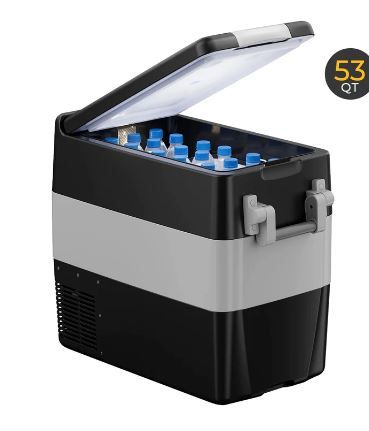 Photo 1 of 12V 53 Quart (50L) Portable Car Freezer
