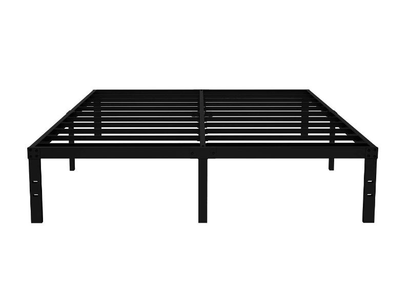 Photo 1 of Zinus Abel 14 Inch Metal Platform Bed Frame/Mattress Foundation/No Box Spring Needed/Steel Slat Support/Easy Quick-Lock Assembly, Queen
