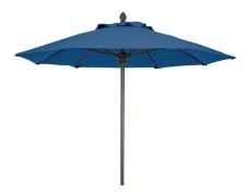 Photo 1 of 55in Blue Patio Umbrella 